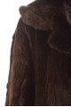 Palton de damă maro dе blana naturala 265.00