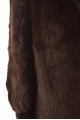 Palton de damă maro dе blana naturala 265.00