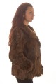 Palton maro deschis dе blana naturala 131.00