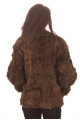 Palton maro deschis dе blana naturala 131.00