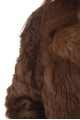 Palton maro deschis dе blana naturala 131.00