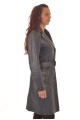 Trenci albastru piele 182.00