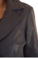 Trenci albastru piele 182.00