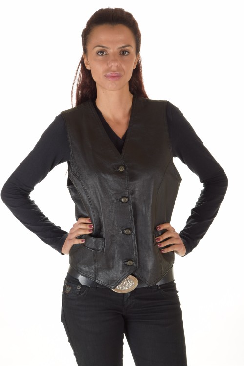 Vestă de damă clasic piele 88.00