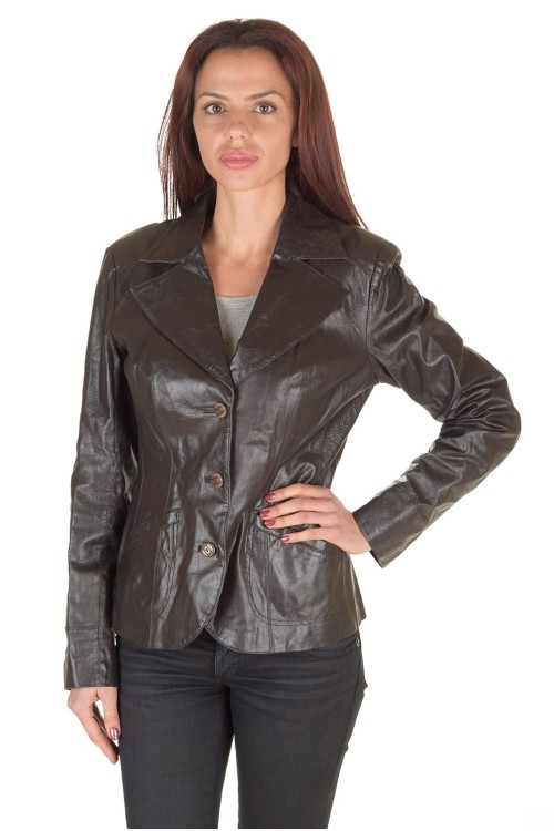 Sacou de damă modern piele 147.00