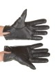 Mănuși de damă negre din piele naturală moale și delicată 48.00