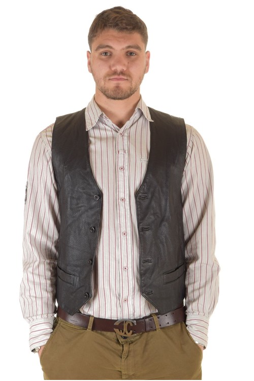 Vestă de bărbați de clasa întâi piele 94.00