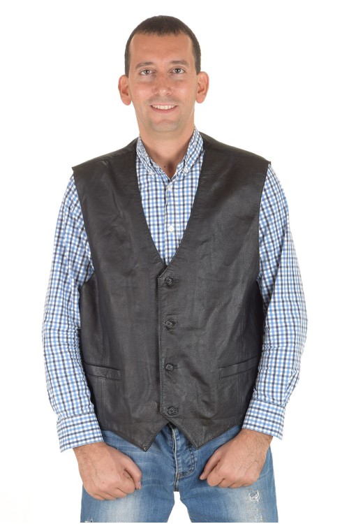 Vestă piele 78.00