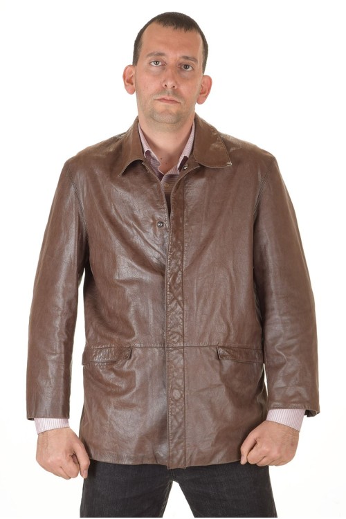 Geacă de bărbați de brand piele 227.00