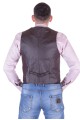 Vestă de bărbați maro închis piele 94.00