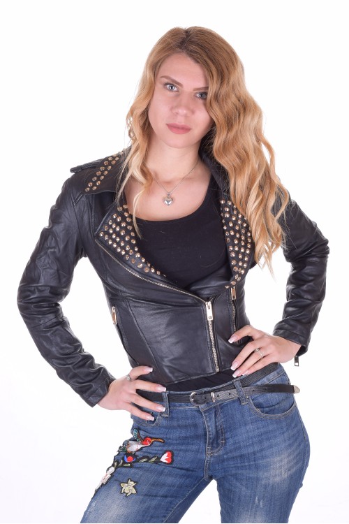 Geacă piele 265.00