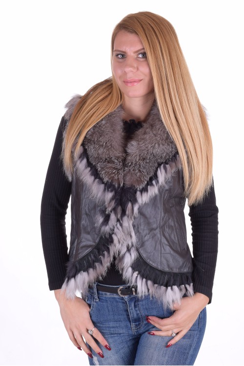 Vestă de damă excelentă dе blana naturala 318.00