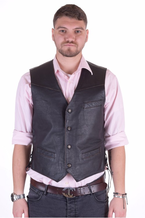 Vestă din piele naturală 104.00