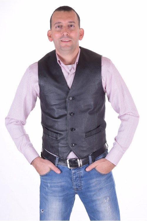 Vestă din piele naturală 94.00