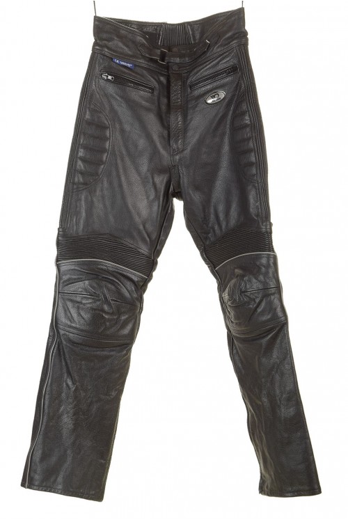 Pantalon de bărbați biker din piele naturală 265.00