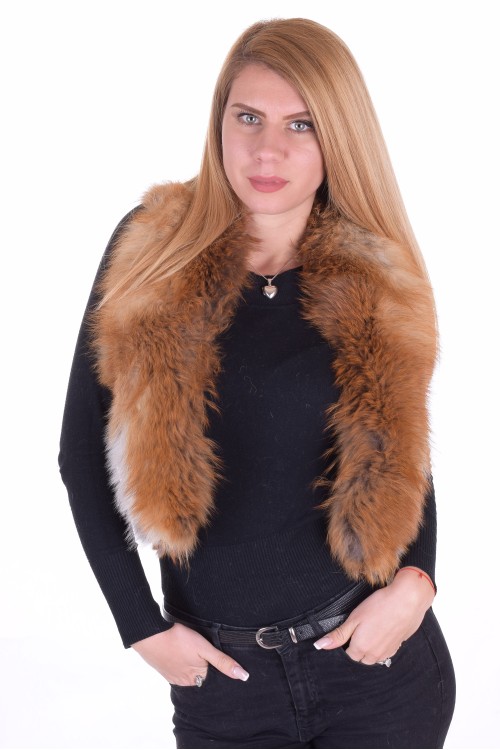 Vestă de damă excelentă de vulpe 131.00