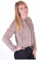 Geacă din piele întoarsă din piele naturală 78.00