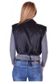 Vestă de damă frumoasă din piele întoarsă din piele naturală 67.00