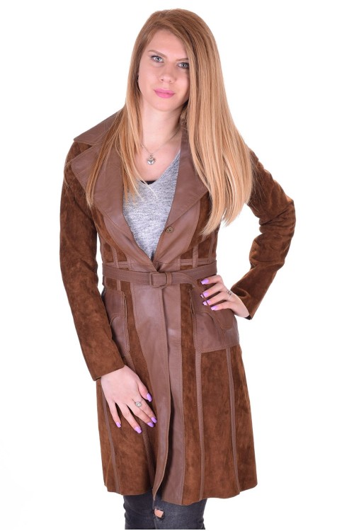 Trenci de damă actual piele 104.00