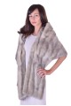 Palton gri dе blana naturala 345.00