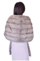 Palton gri dе blana naturala 345.00