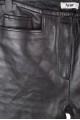 Pantalon de damă negru piele 75.00