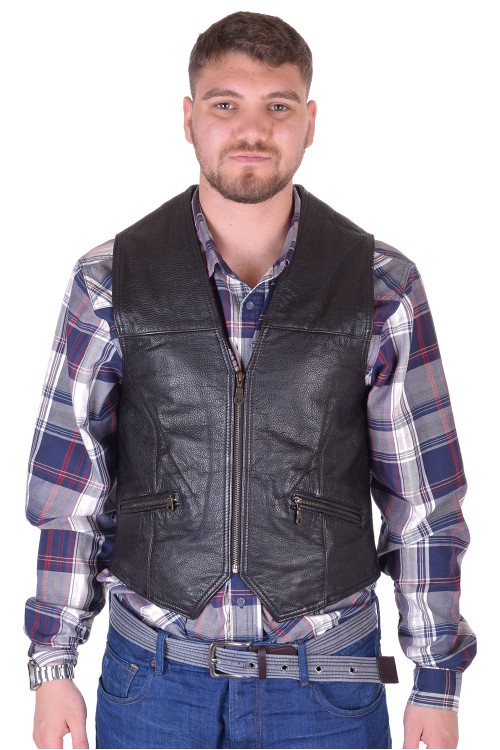 Vestă de bărbați piele 99.00