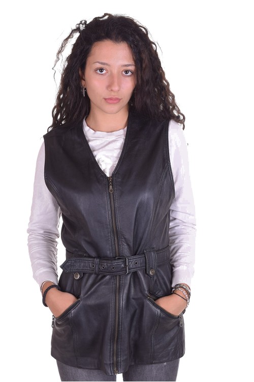 Vestă din piele naturală 160.00