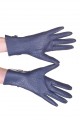 Mănuși albastru închis din piele artificială 13.00