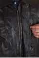 Geacă neagră piele din piele naturală 172.00