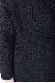 Palton piele naturală negru de astrahan 372.00