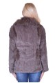 Palton gri de iepure 158.00