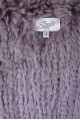 Palton gri de iepure 158.00