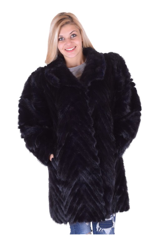 Palton de damă elegant din nurcă 799.00
