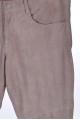 Pantalon din piele întoarsă din piele naturală 67.00