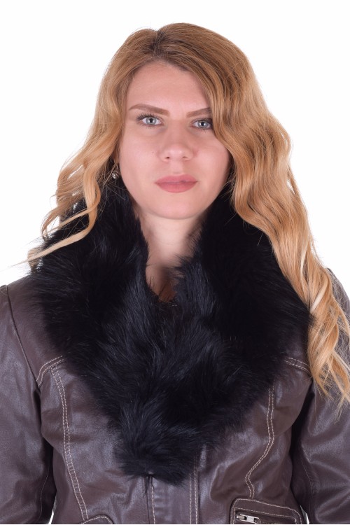 Guler de damă drăguță dе blana naturala 120.00