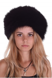 Pălărie neagră de vulpe
