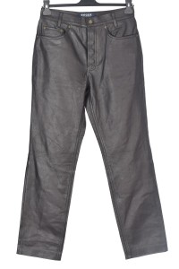 Pantalon de bărbați actual din piele naturală