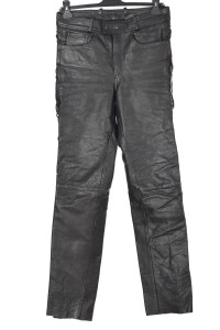 Pantalon de bărbați șic din piele naturală