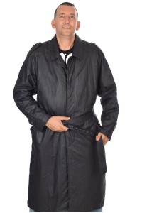 Geacă de bărbați elegantă piele