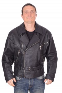 Geacă biker piele