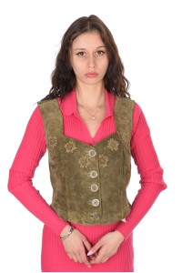 Vestă de damă din piele naturală