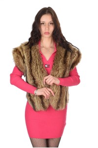 Vestă de damă elegantă dе blana naturala
