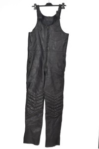 Salopetă de bărbați biker din piele naturală