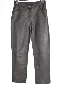 Pantalon de damă magnificdin piele naturală