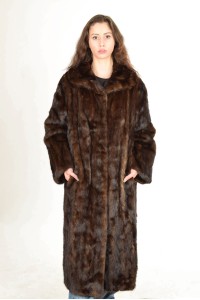 Palton de brand din nurcă