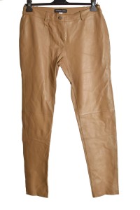 Pantalon de damă elegant din piele naturală