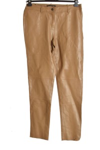 Pantalon de damă elegant din piele naturală